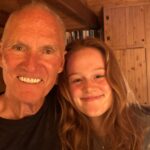 With Granddaughter Finley Allen, Douglas Lake 2023